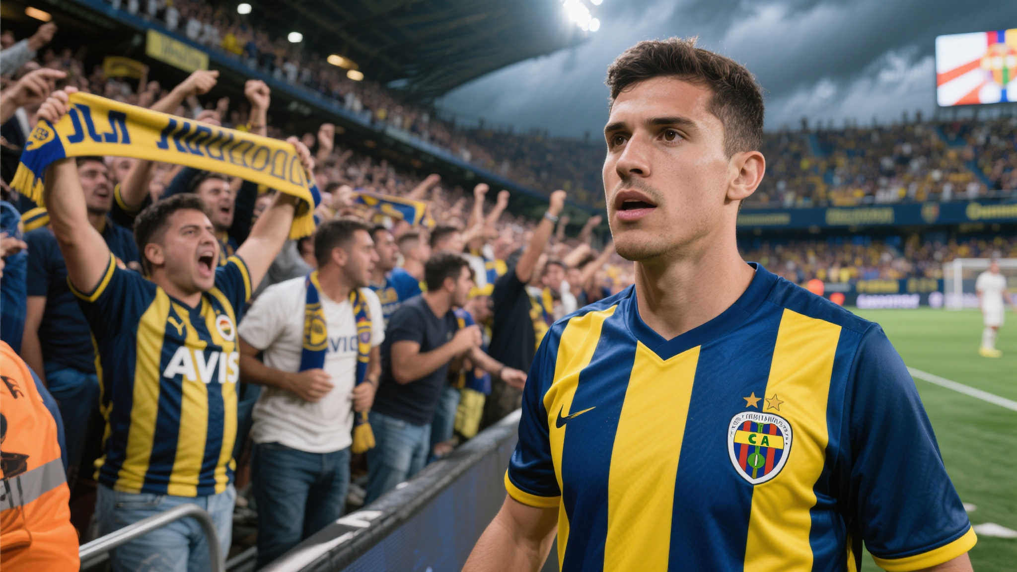 博卡球迷在河床球迷集合点