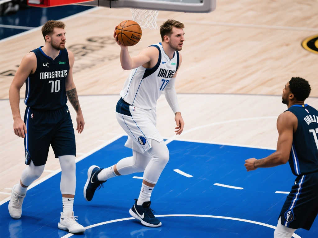 东契奇三双惊艳全场：脑后神传助东皇组合大放异彩