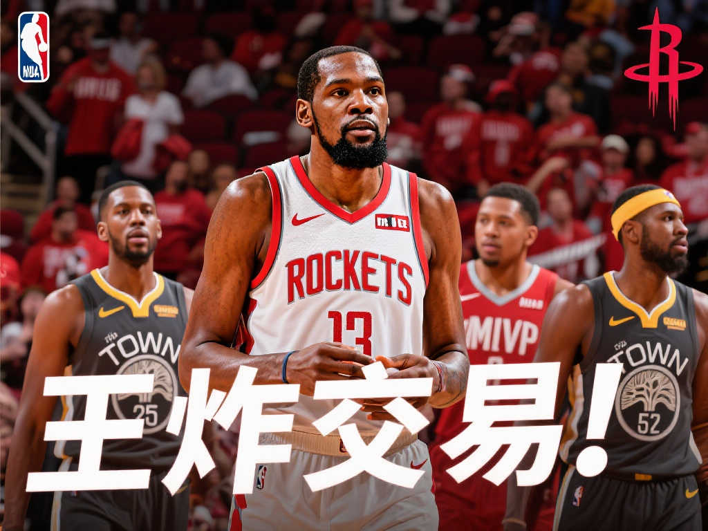 火箭大获全胜！5换1震撼交易揭秘，杜兰特如愿以偿，西部格局剧变